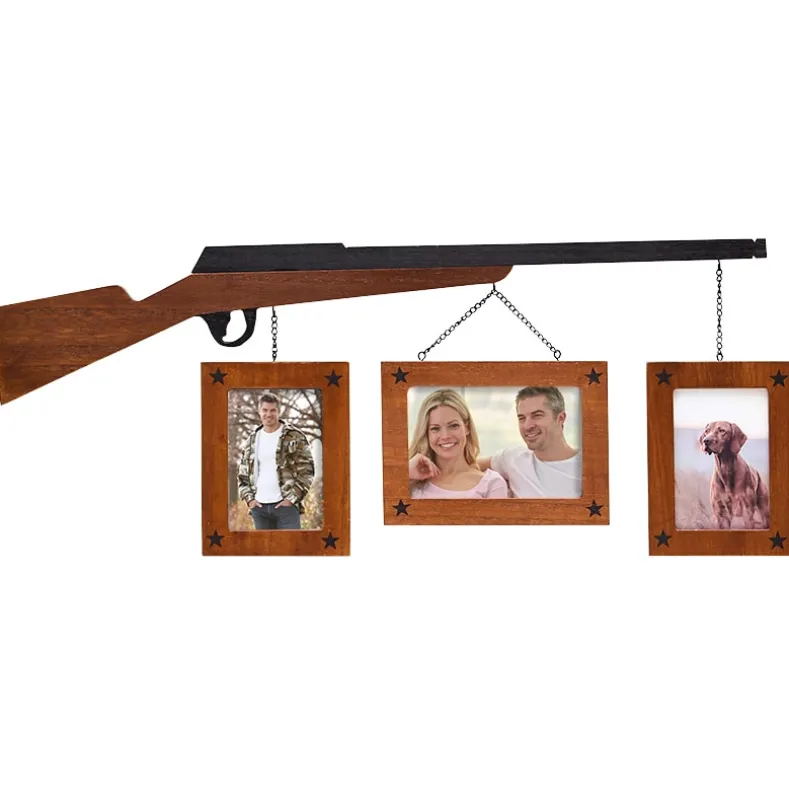 Fishing Themed Decor with Hanging Frames