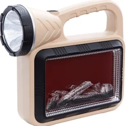 Flame-Type Solar Camping Lantern Sunlight or USB Chargeable