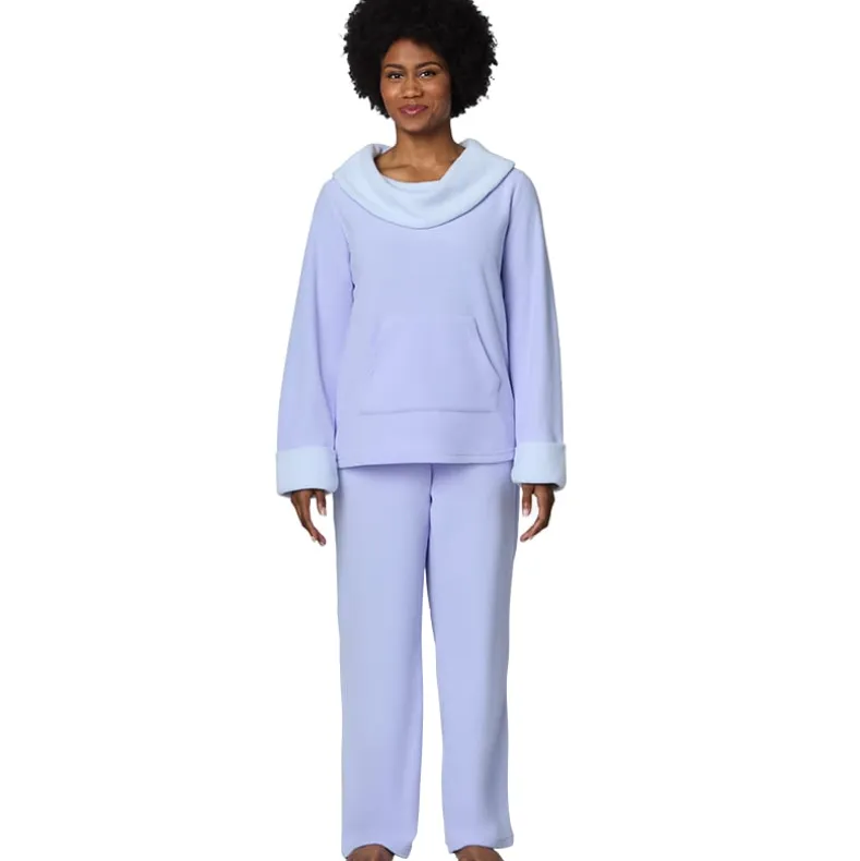 Fleece Pajama Lounge Set 2 Pieces