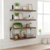 Floating Wall Shelves Set of 3