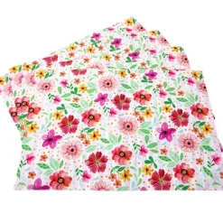 Floral Heart Set of 4 Placemats or Table Runner