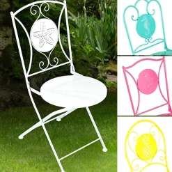 Foldable Metal Icon Chairs