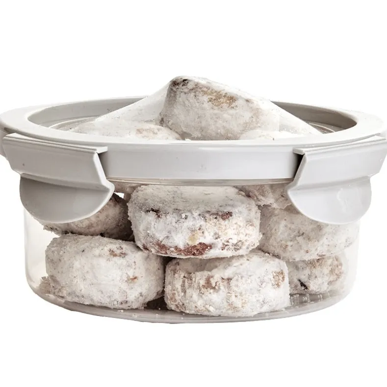 Food Container Set with Silicone Stretch Lids - 6-Pc.