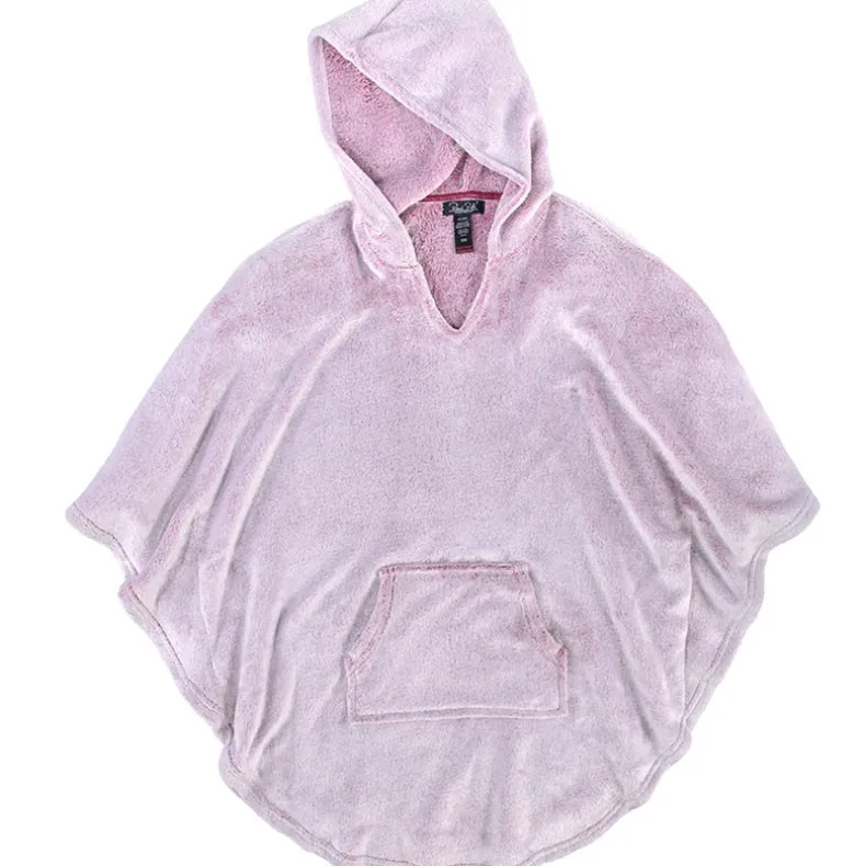 Frosted Plush Ponchos