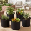 7 Gallon Grow Bags Set Of 5 With Built In Handles