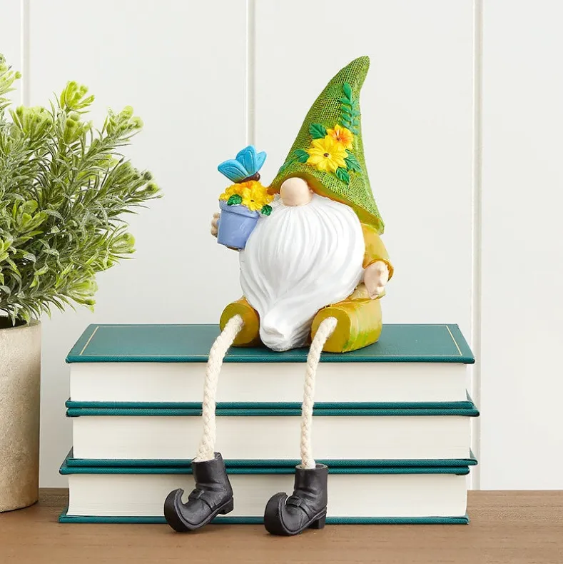 Garden Gnome Shelf Sitter