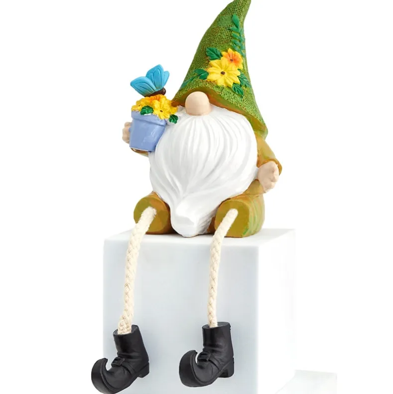 Garden Gnome Shelf Sitter