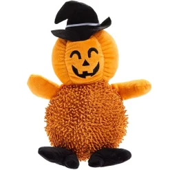 Giggling Pumpkin Halloween Dog Toy