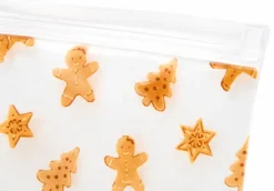 Gingerbread Reusable Food Storage Bags - 4-Pc.