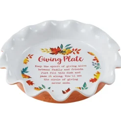Giving Pie Plate
