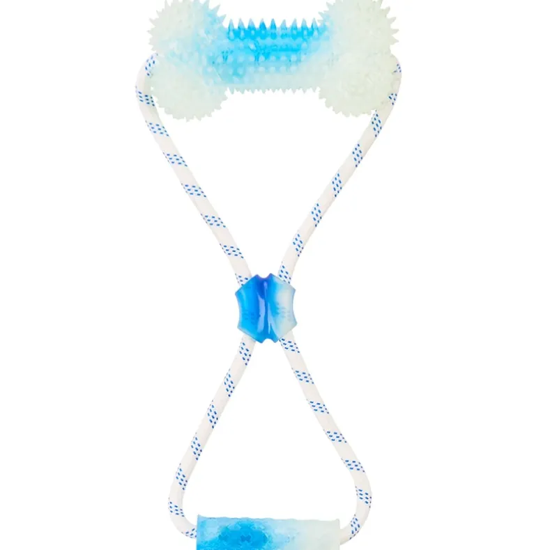Glow-in-the-Dark Bone Dog Toy - Fetch, Chew, and Tug Fun