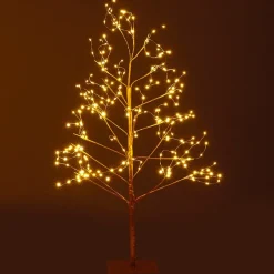 Golden Lighted LED Tree