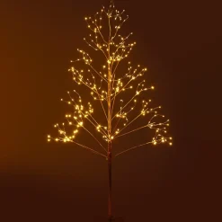 Golden Lighted LED Tree
