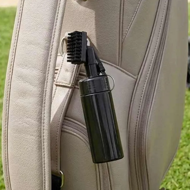 Golf Club Cleaner Brush - Portable, Lightweight with Built-In Water Spray