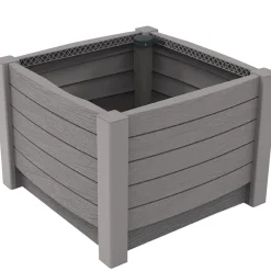 Grey Self-Watering Big Box Planter
