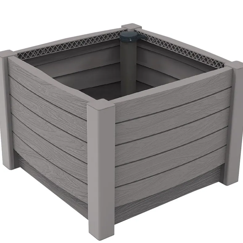 Grey Self-Watering Big Box Planter