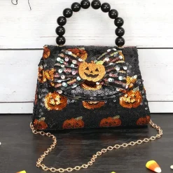 Halloween Sequin Mini Purse