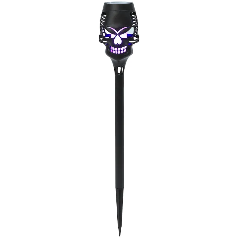 Halloween Skull Stake Solar