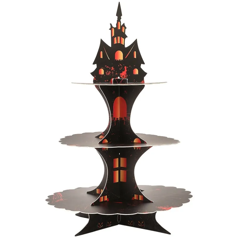 Halloween Spooktacular Dessert or Cupcake Display Stand 3-Tier