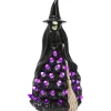 Halloween Witch Or Spirit LED Lighted Ceramic Tabletop Decor