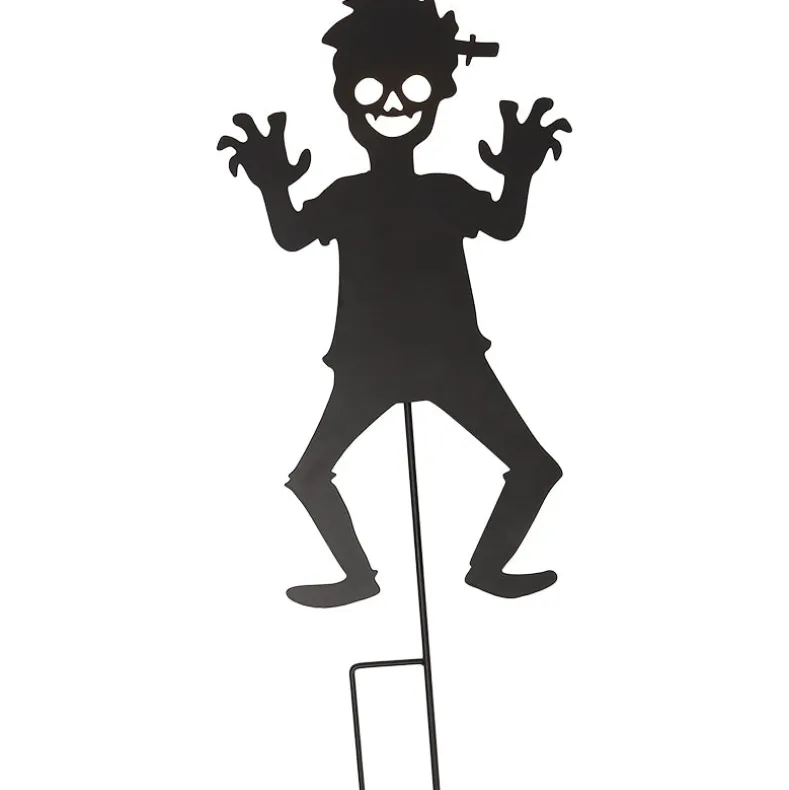 Halloween Zombie Stake Boy or Girl Silhouette