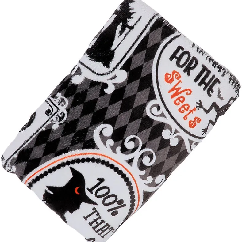 Haunted Walls Reversible Heavyweight Cozy Polyester Flannel Throw Blanket