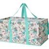 Heavy-Duty All Purpose Patterned Tote Bags - Set of 3
