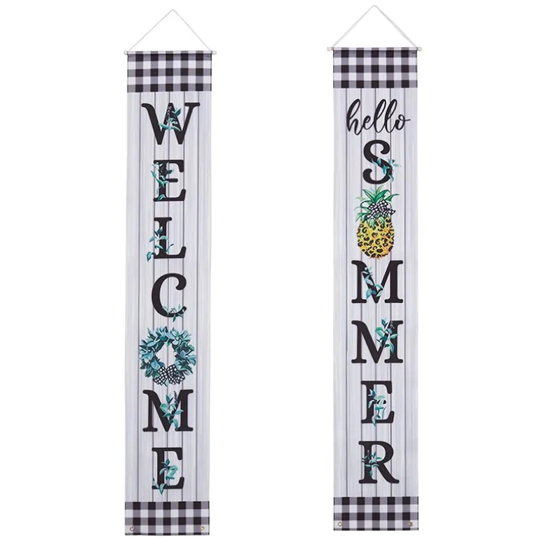 Hello Summer Porch Decor