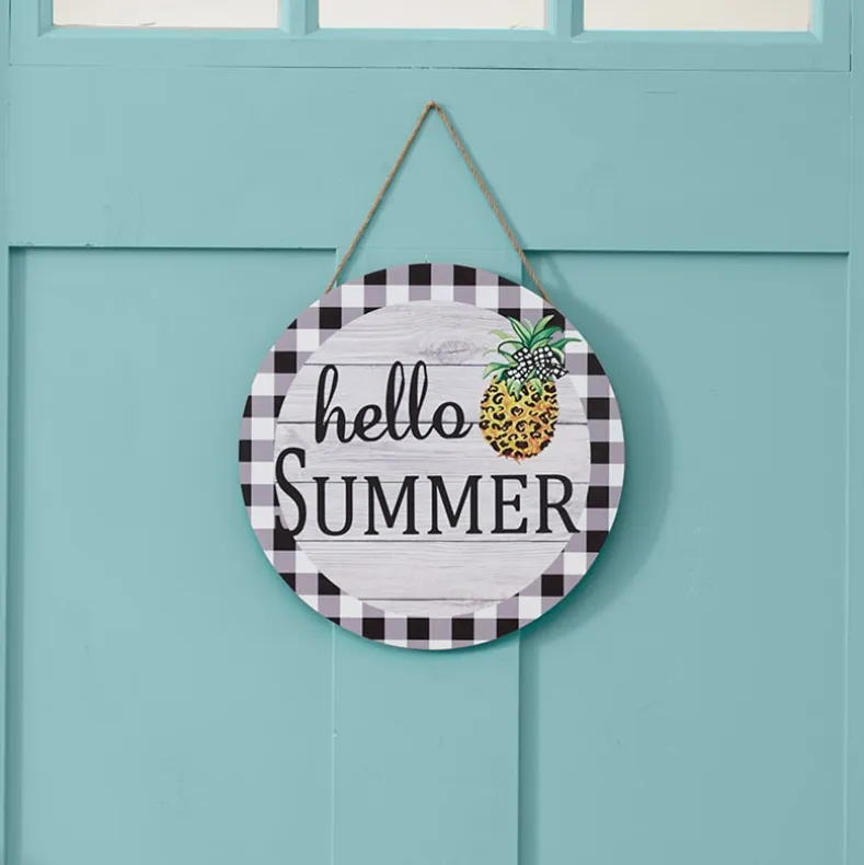 Hello Summer Porch Decor