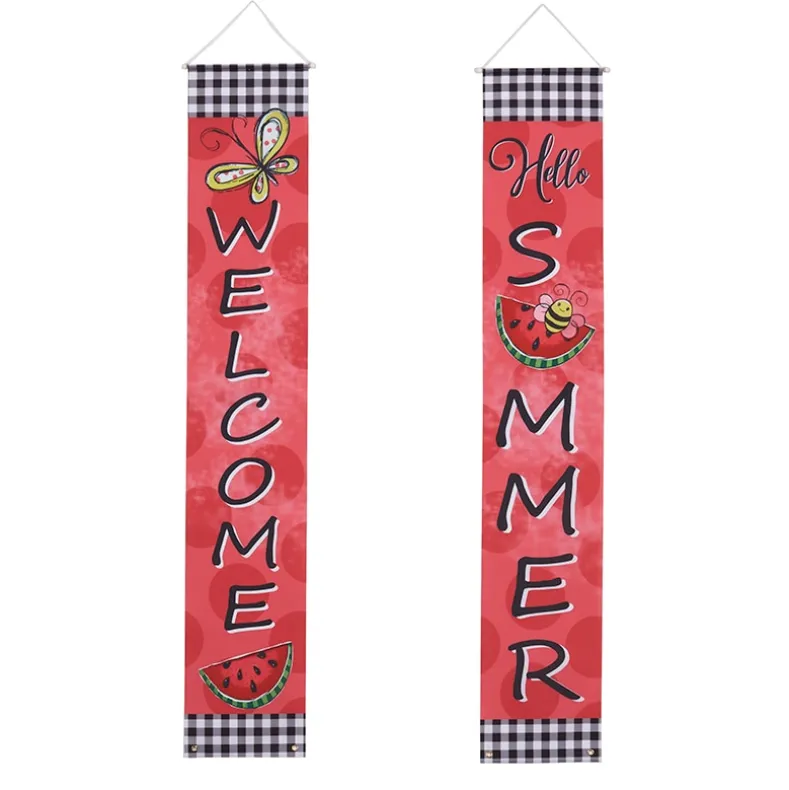 Hello Summer Porch Decor