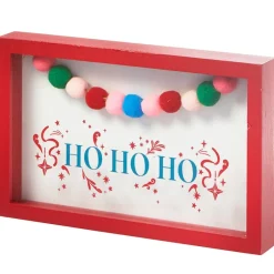 Ho Ho Ho Christmas Sign