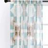 Home Pattern Check Window Panel 50" x 63" or 50" x 84"