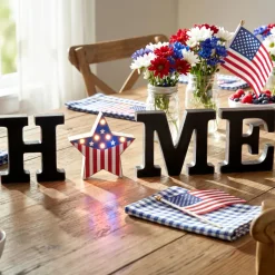 Home Sign with Lighted Heart or Set of 4 Icons