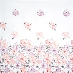 Homewear Falling Floral Shower Curtain Set with Hooks 13-Pc.