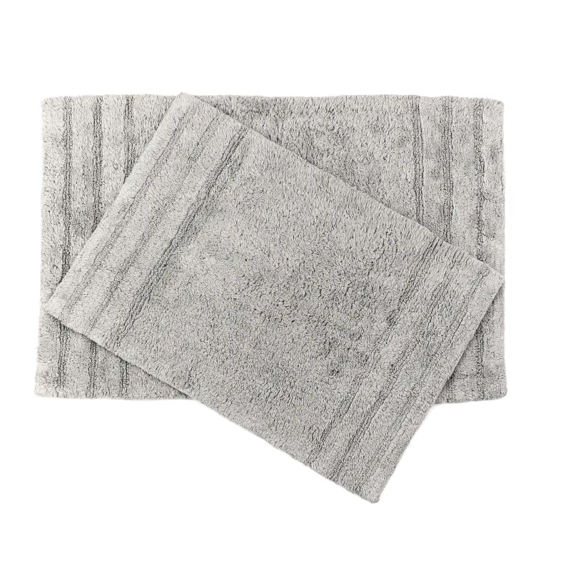 Homewear Sanibel End Border Cotton Bath Rug Set 2-Pc.