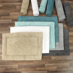 Homewear Sanibel Single Inset Bath Rug Set, 2-Pc.