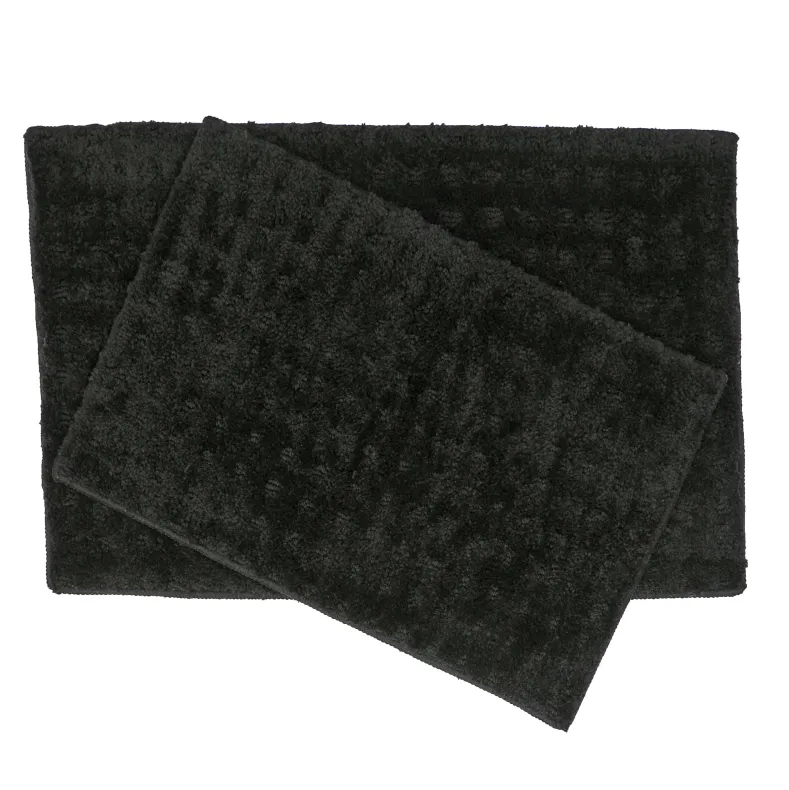 Homewear Soft Sensations Waffle Bath Set with Non-Skid Backing, 2-Pc.