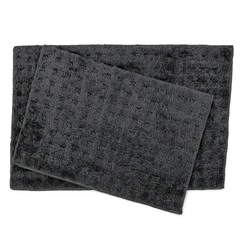 Homewear Soft Sensations Waffle Bath Set with Non-Skid Backing, 2-Pc.
