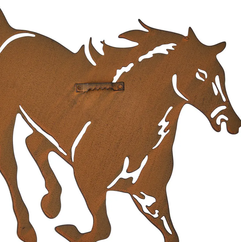 Horse Wall Art Metal Trio