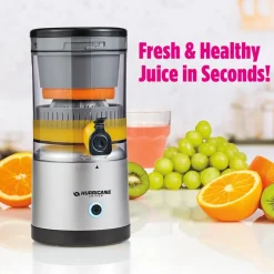 Hurricane Juicer - No Waste, Compact, Cordless, and Rechargable