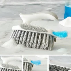 4-In-1 Cleaning Brush and Corner Scrubber - Perfect For Tile And Grout