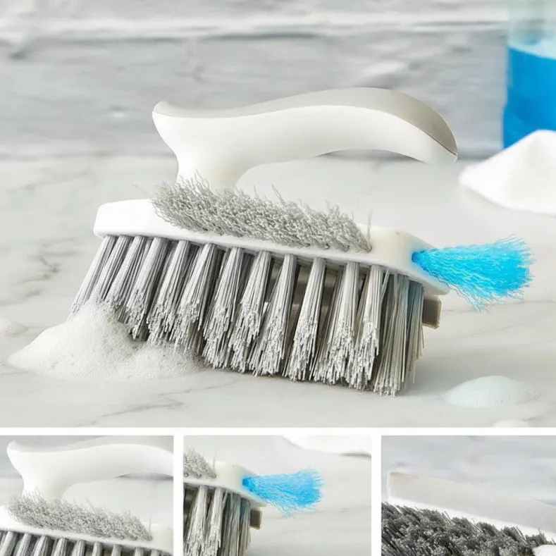 4-In-1 Cleaning Brush and Corner Scrubber - Perfect For Tile And Grout