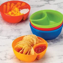 Individual Snack and Dip Bowls Chips Serving Bowls Set of 6