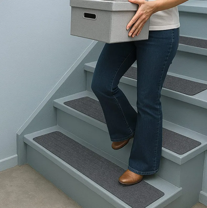 Indoor Non-Slip Stair Treads Carpet Set of 2