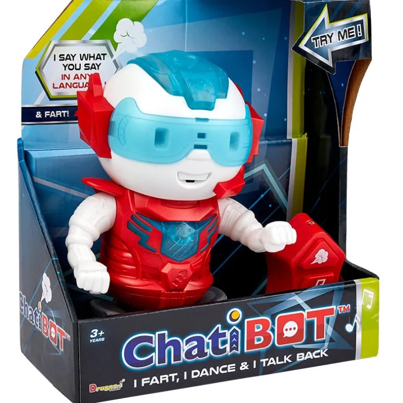 Interactive Chati-Bot with Remote Control - Robot Talks, Dances, and Farts