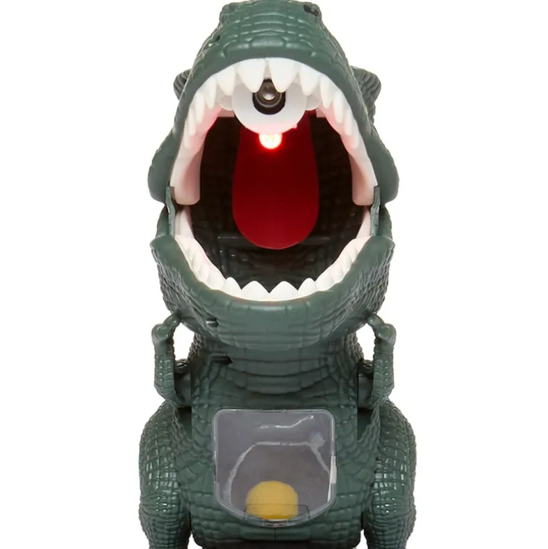 Interactive Dino Shooter Game - Roaring T-Rex with Mist Effects, and Lights