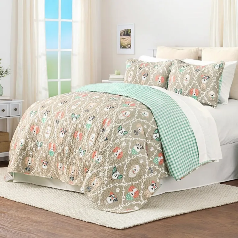I Woof You Reversible Full/Queen or King Quilt