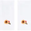 Jacobean Sunflower Shower Curtain, Bath Rug, Hand Towels, or Hooks