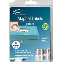 Jokari Erasable Magnet Labels for Home