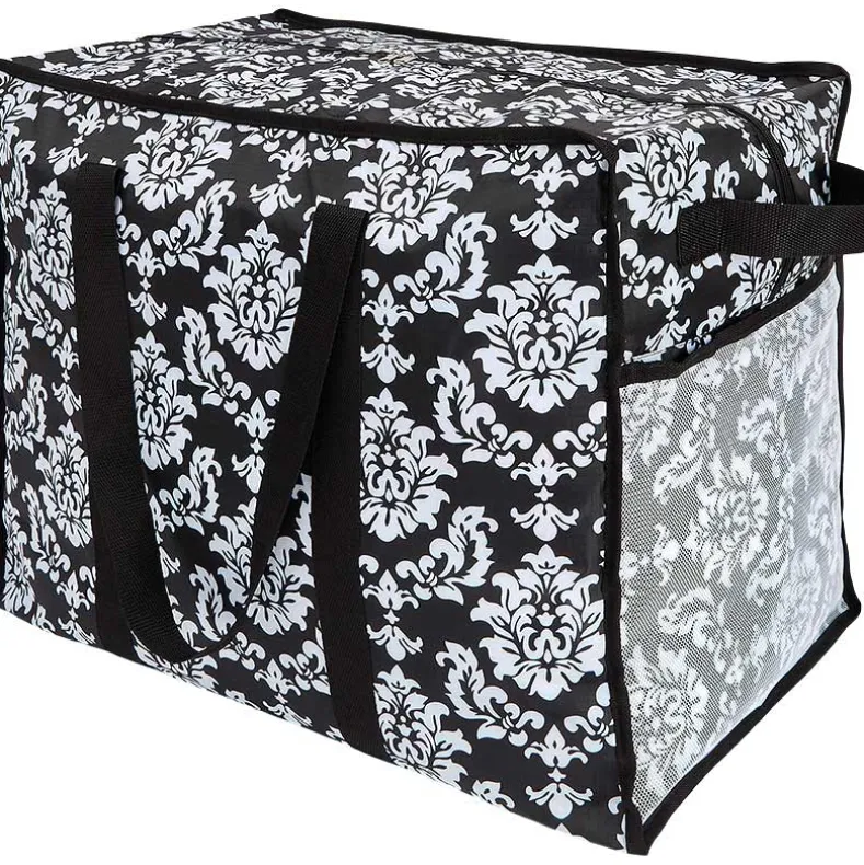 Jumbo Printed Storage Bag With Handles